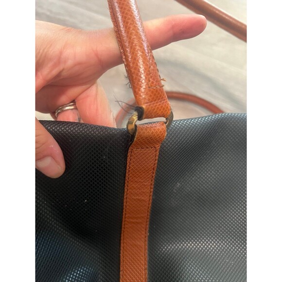 Vintage Authentic Bottega Veneta Boston Doctor Bag Marco Polo Designer Duffle - Picture 4 of 12